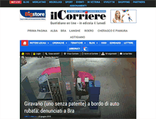 Tablet Screenshot of ilcorriere.net